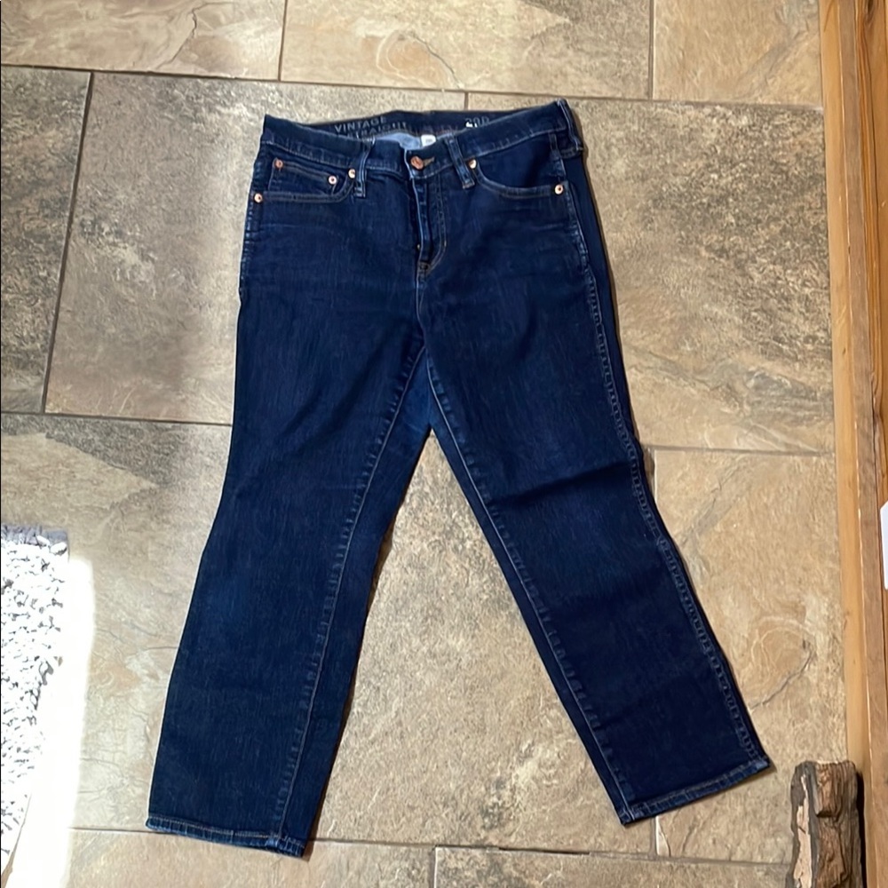 J. Crew Blue Straight Leg Jeans Timeless Style